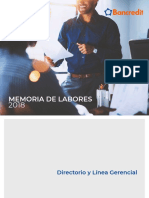 Memoria de Labores Bancredit PDF