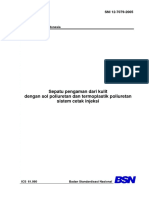 SNI 12-7079-2005 Sepatu Pengaman Dari Kulit Dengan Sol Poliuretan Dan Termoplastik Poliuretan Sistem Cetak Injeksi PDF