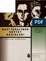 Nazi İşgalinde Sovyet Kadınları - Svetlana Aleksiyevich Serpil Guvenc Hilal Unlu