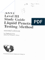 ASNT Level III Study Guid Liquid Penetrant Testing Method