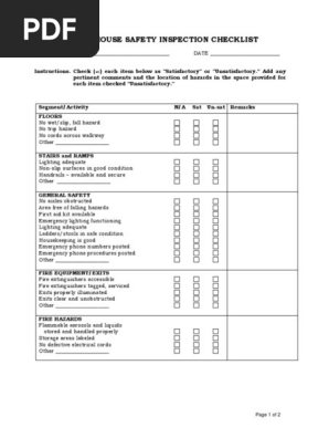 Warehouse Inspection Checklist.docx