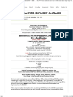 3 in 1 Certification CPHRM, HRBP & HRMP - Sertifikasi HR - HRM Indonesia PDF