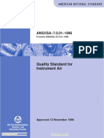ISA 7.0 Quality Standard For Instrument Air PDF