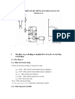 Xác định công suất động cơ và phân bố tỉ số truyền chyo hệ thống truyền động 1