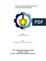 Tugas Utama Aspek Hukum Dalam Industri Konstruksi