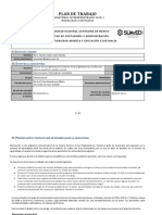 Plan de Trabajo Intersemestral PDF