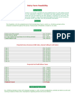 Dairy Farm Feasibility