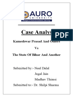 Case Analysis Labour Law