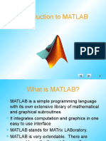 1-2 Introduction To MATLAB (S)