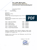 Contoh Surat Balasan PKL