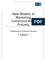 New Models of Marketing Communication Process