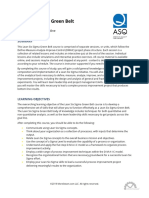 ASQ Detail Overview Lean Six Sigma Green Belt_ASQ_LSSGB01MS