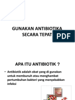 Gunakan Antibiotika
