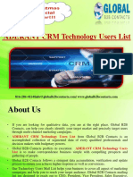 ADERANT CRM Technology Users List.ppt