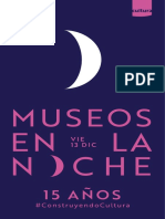 Museos en La Noche 2019 Programacion
