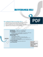 Developing Psychological Skills Cert PDF