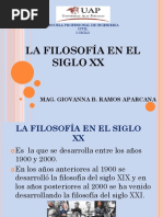 Filosofia en El Siglo XX