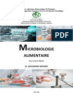 Microbiologie Alimentaire