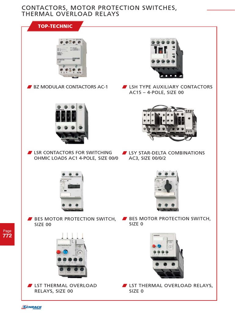 Types of Electrical Contactors Overview | PDF | Alternating Current ...