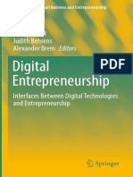 Digital Entrepreneurship Interfaces Between Digital Technologies and Entrepreneurship 2019 PDF