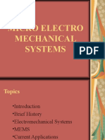 MICRO ELECTRO MECHANICAL SYSTEMS (MEMS) OVERVIEW