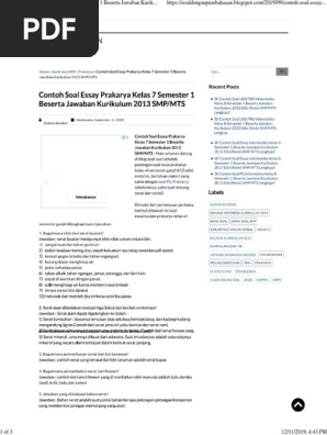 35+ 40 Contoh Soal Uaspas Informatika Kelas Pics