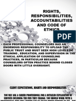 Professional Counseling Code of Ethics