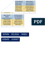 Jadwal Piket