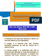 Principlesofbudgetinginnursingadmin 140215014709 Phpapp02