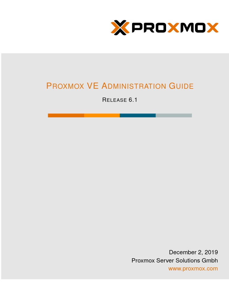 Pve Admin Guide | PDF | Computer Engineering | Operating System Technology
