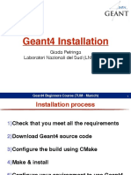 Day1 Geant4 Installation