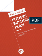 How To Write A Fitness Business Plan Ebook