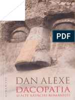(în afara colecţiilor) Dan Alexe - Dacopatia şi alte rătăciri româneşti-Humanitas (2015).pdf