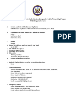 U.S. Institutes Application Insights (Comparative Public Policy