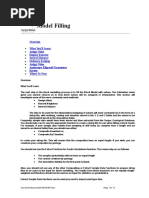 SURPAC Model Filling