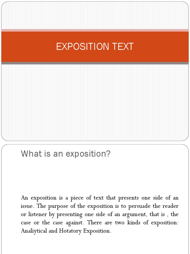 Understanding Exposition Texts | PDF | Smoking | Tobacco Smoking