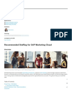 CX Works _ Recommended Staffing for SAP Marketing Cloud
