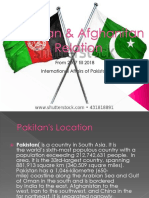 Pak Afghan Relation