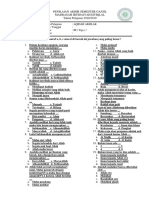 Soal Ulangan SMT Ganjil Aqidah Kls 3