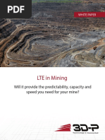 Performance of LTE in Mining White Paper