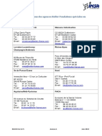 Annexe 1 Répartition Des Agences Keller Fondations Spéciales en France Et À L'export