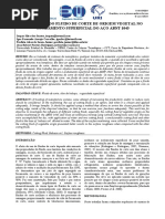 Fluido de Corte de Origem Vegetal