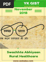 UPSC IAS IASbaba Yojana Kurukshetra Gist NOVEMBER 2018