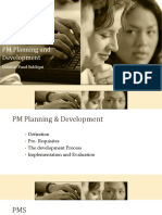 PM Planning and Development PDF