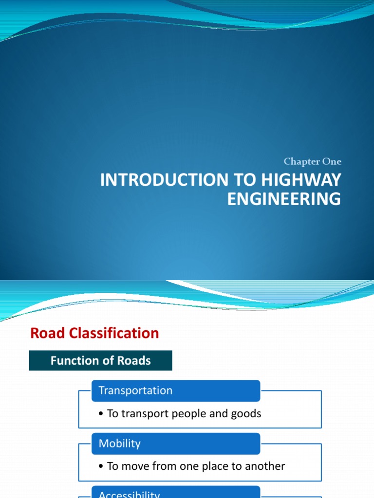 ROAD HIERARCHY DEFINITIONS visual data 2
