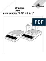 Mettler Balance PG203S PDF