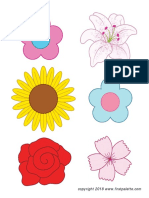 Flowers Set6 Color PDF