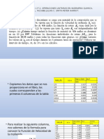 OPERACIONES UNITARIAS EN INGENIERIA QUIMICA RESUELVEN PROBLEMA DE MOLIENDA