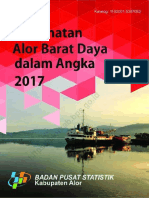 Kecamatan Alor Barat Daya Dalam Angka 2018 PDF