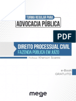 Processual Civil Fazenda Publica